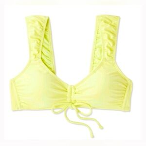 ☀️Yellow Women's Bikini Set, XS/S, NWT, $33 MSRP, Wide Shoulder Strap